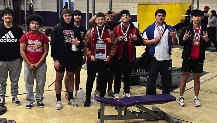 Frederick Bombers powerlifting team are Regional Champions
