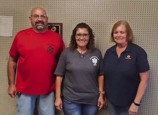 Tillman County Emergency Medical Service visits Rotary Club