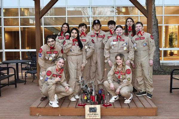 Frederick Bombers Robotics Team 8866 is headed to the World Championship in April. Courtesy photos | Dawn Mefford