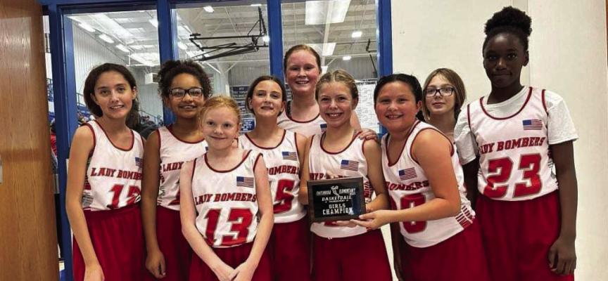 The Frederick sixth grade Lady Bombers brought home a championship victory against Walters with a score of 19-4. Go Bombers! Courtesy photo