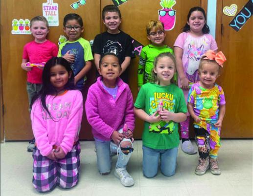 Prather Brown February students of the month announced