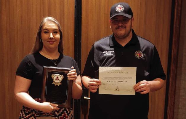 Tillman County Emergency Management awarded “Innovator Award”