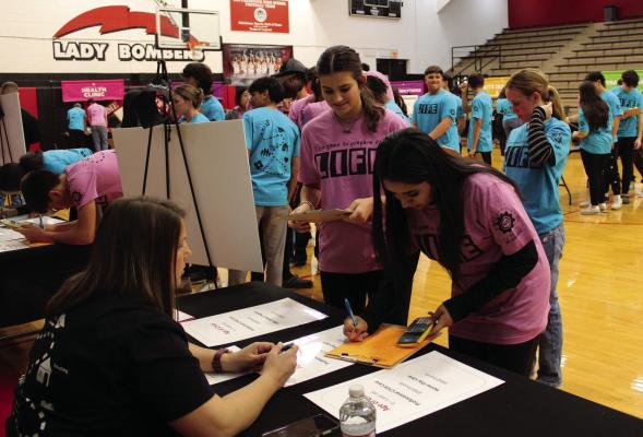 Frederick High School students participate in “Game of Life”