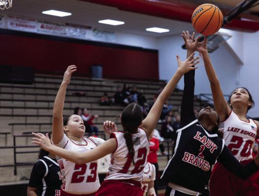 Seventh grade Lady Bombers basketball season continues